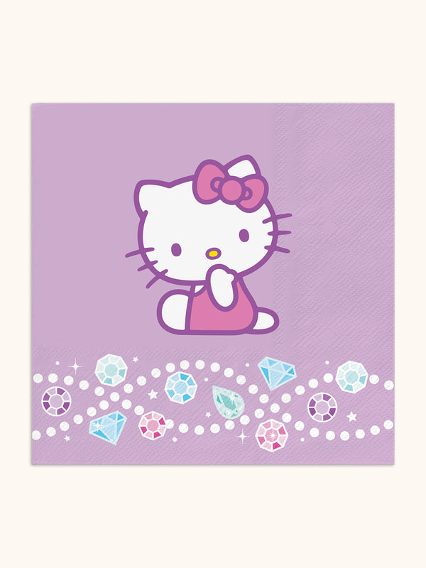 studio oh Hello Kitty Bejeweled Luncheon Napkins