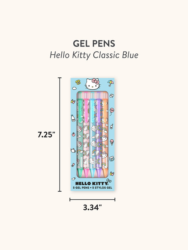 Studio Oh Hello Kitty Classic Blue Gel Pens