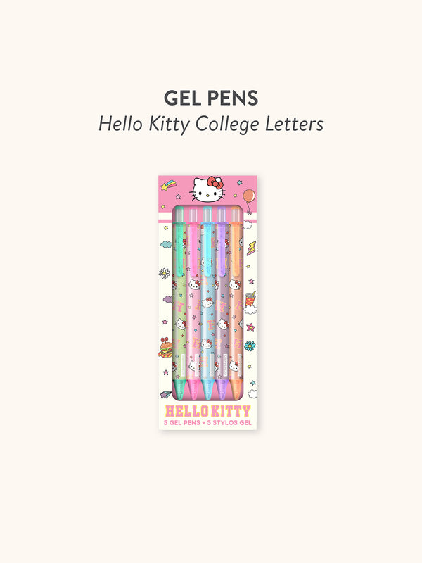 Studio Oh Hello Kitty College Letters Gel Pens