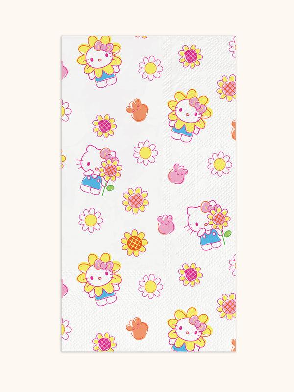 studio oh Hello Kitty Garden Doodle Guest Towels