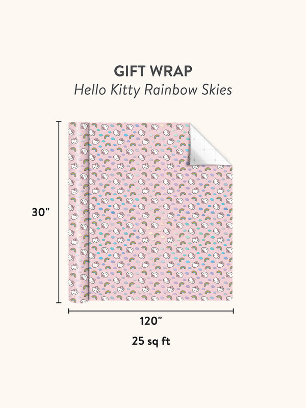 Studio Oh Hello Kitty Rainbow Skies Gift Wrap