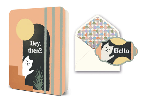 studio oh Hey There Deluxe Greeting Card