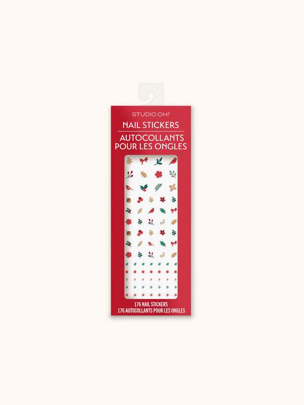 studio oh Holiday Magic Christmas Nail Stickers