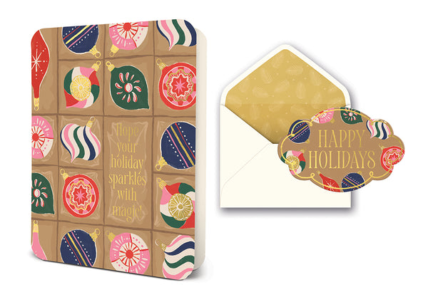 studio oh Holiday Sparkles Deluxe Greeting Card