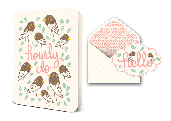 studio oh Howdy Deluxe Greeting Card