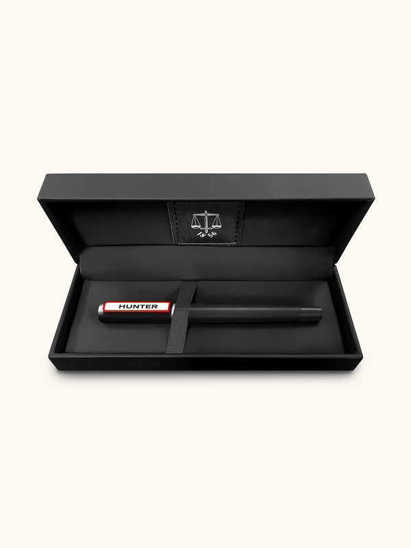 studio oh Hunter Black Rollerball Pen