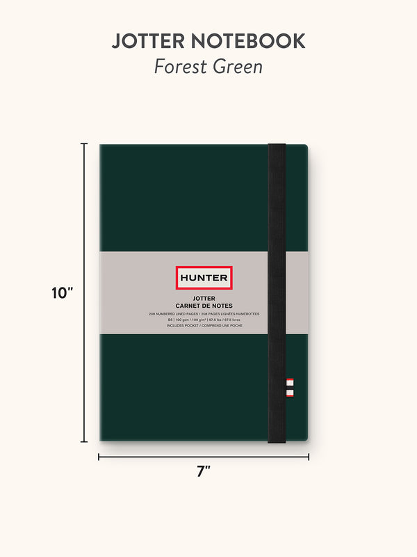 Studio Oh Hunter Forest Green Jotter