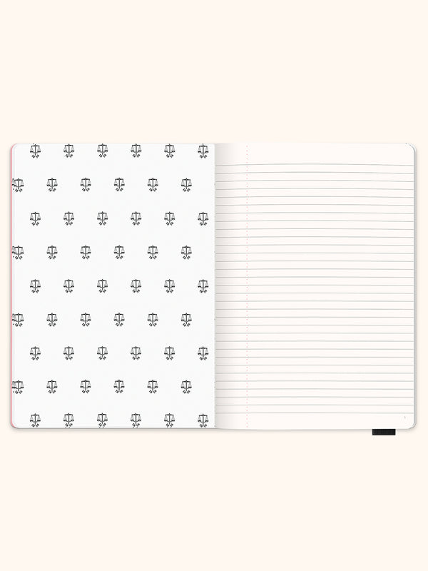 Studio Oh Hunter Purring Pink Jotter