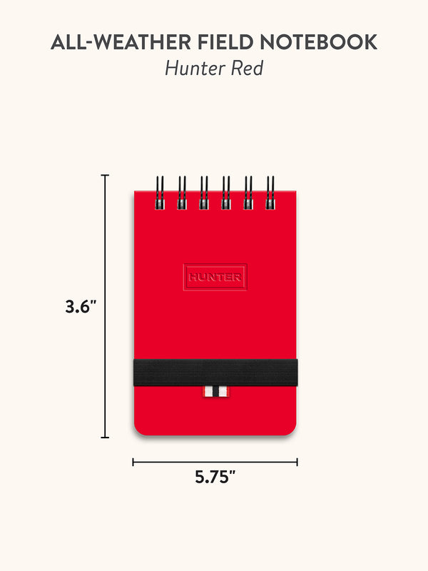 Studio Oh Hunter Red All-Weather Field Book