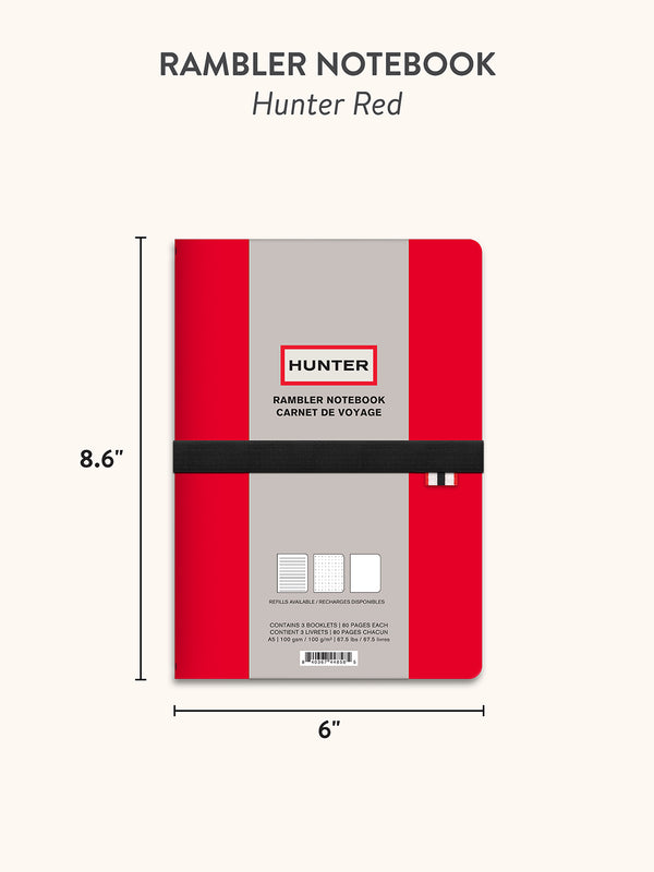 Studio Oh Hunter Red Rambler Refillable Notebook