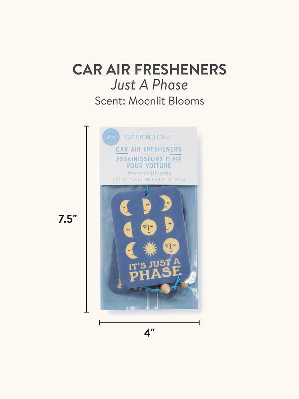 Studio Oh Just A Phase Car Air Freshener