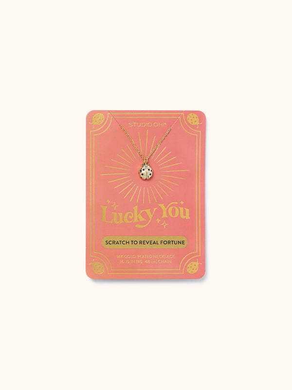 Studio Oh Ladybug - Lucky You Necklace