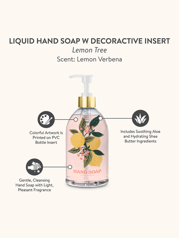 Studio Oh Lemon Tree Liquid Hand Soap
