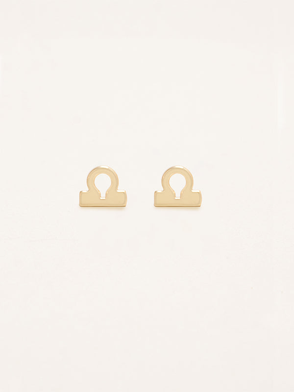 studio oh Libra Zodiac Earrings