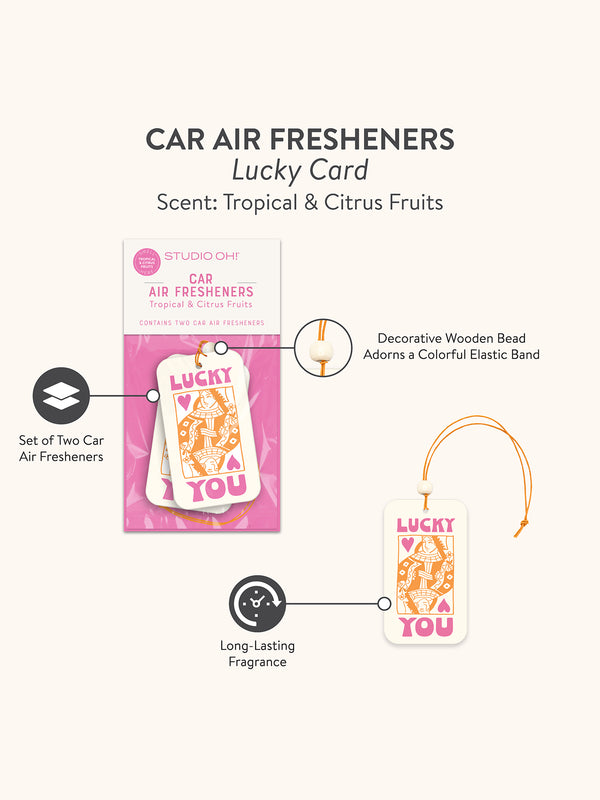Studio Oh Lucky Card Air Freshener