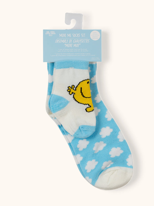 studio oh Mama & Me Sock Sets Mr. Happy™