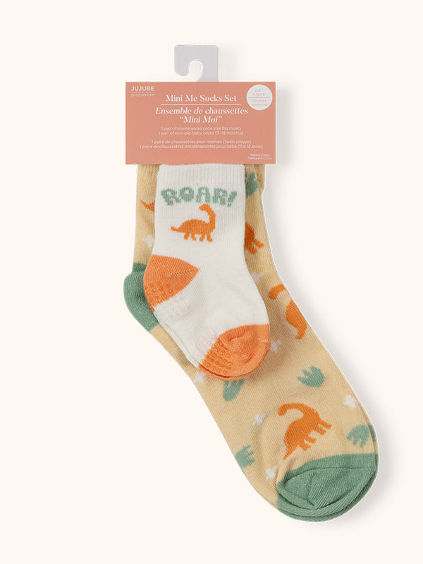 studio oh Mama & Me Sock Sets - Roarsome