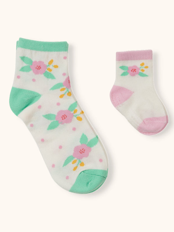 Studio Oh Mama & Me Sock Sets - Sweet Daisy