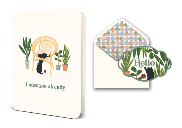 studio oh Miss You Already Deluxe Greeting Card
