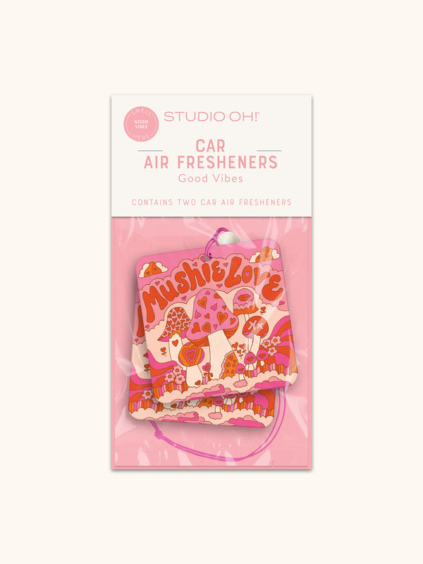 Studio Oh Mushie Love Car Air Freshener