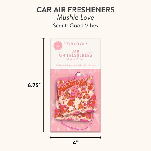 Studio Oh Mushie Love Car Air Freshener