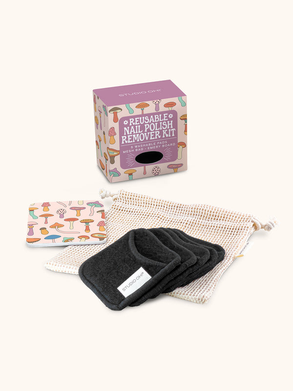 Studio Oh Mushroom Melody Nail Polish Remover Kit