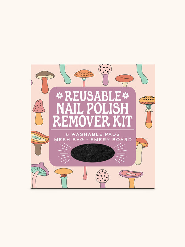studio oh Mushroom Melody Nail Polish Remover Kit