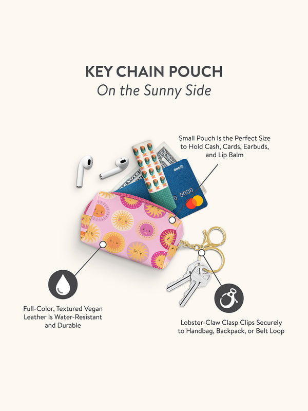 Studio Oh On The Sunny Side Key Chain Pouch