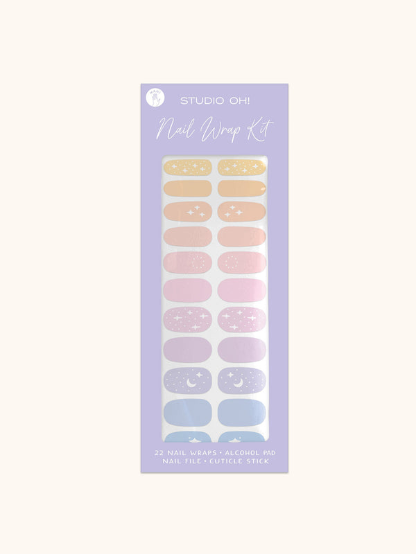 studio oh Pastel Ombré Mani Nail Wrap Kit
