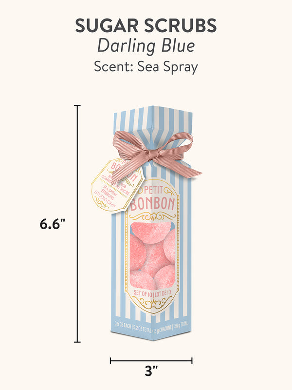 Studio Oh Petit Bon Bon Darling Blue Sugar Scrub