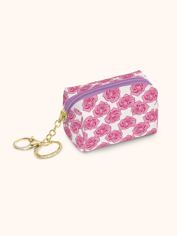 Studio Oh Petite Rose Key Chain Pouch
