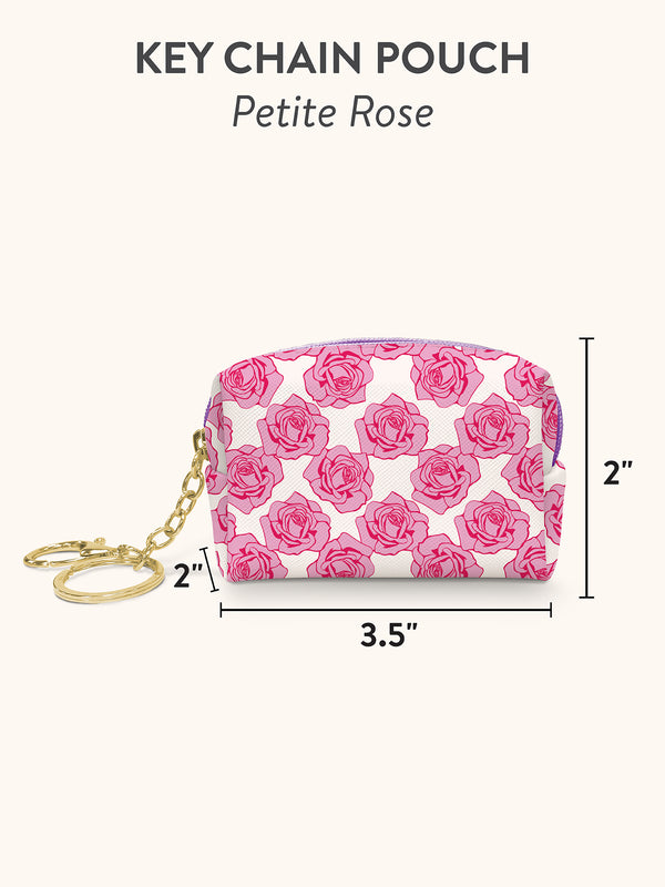 Studio Oh Petite Rose Key Chain Pouch