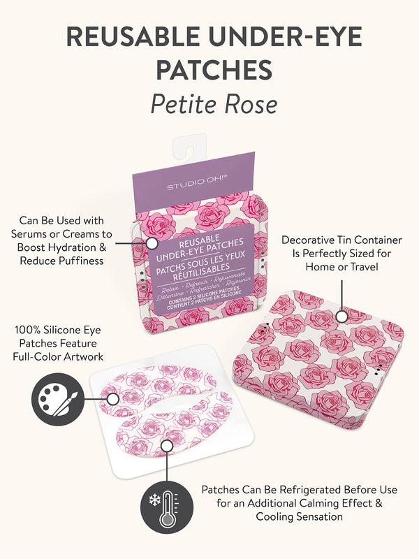 Studio Oh Petite Rose Reusable Under-Eye Patches