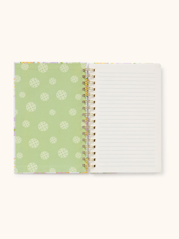 Studio Oh Pickleball Rally Medium Spiral Notebook