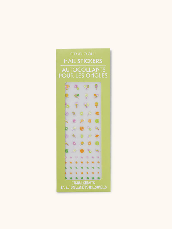 studio oh Pickleball Rally Nail Stickers