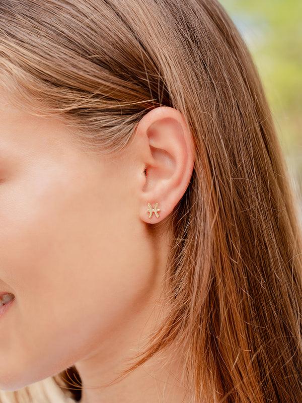 Studio Oh Pisces Zodiac Earrings