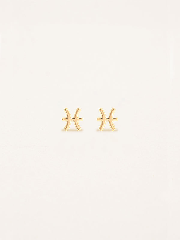 studio oh Pisces Zodiac Earrings