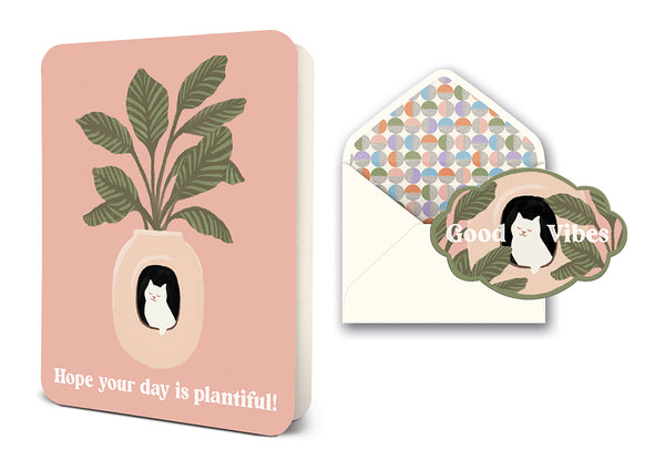 studio oh Plantiful Day Deluxe Greeting Card