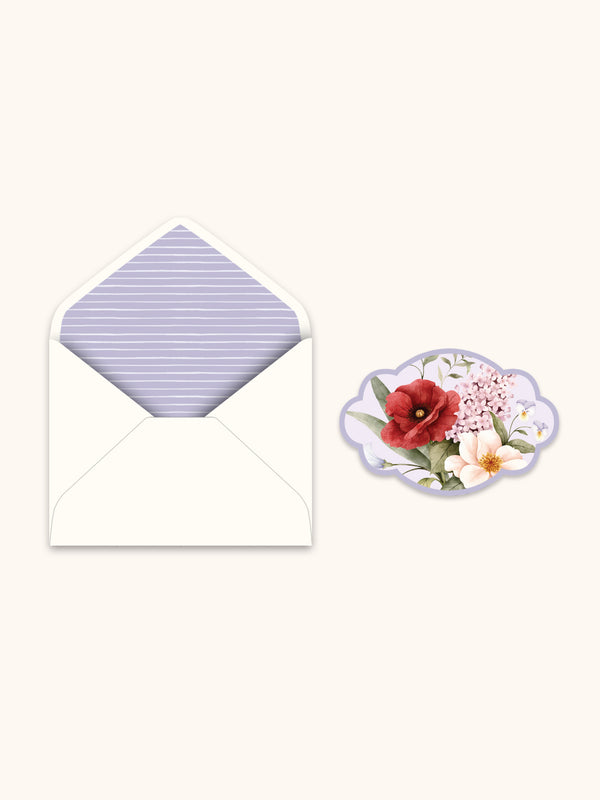 Studio Oh Posy Bouquet Deluxe Greeting Cards