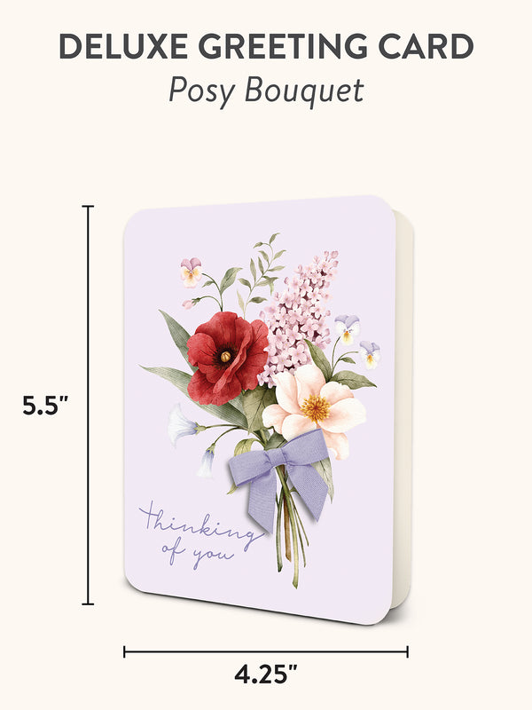 Studio Oh Posy Bouquet Deluxe Greeting Cards