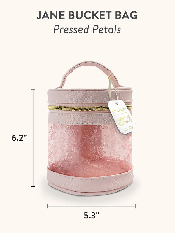 Studio Oh Pressed Petals Jane Bucket Cosmetic Bag