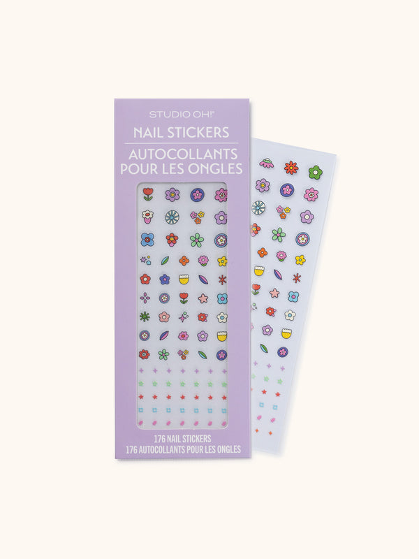 Studio Oh Pretty Posies Nail Stickers