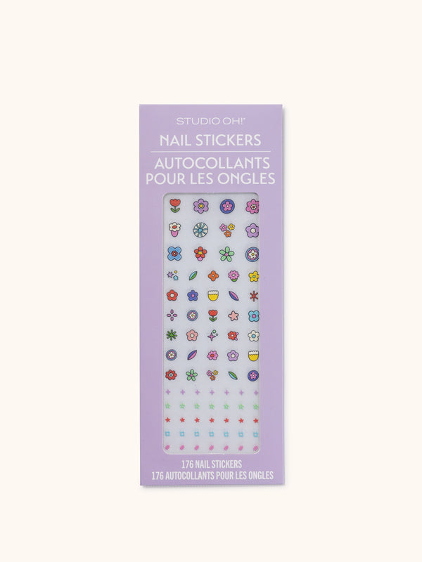 studio oh Pretty Posies Nail Stickers