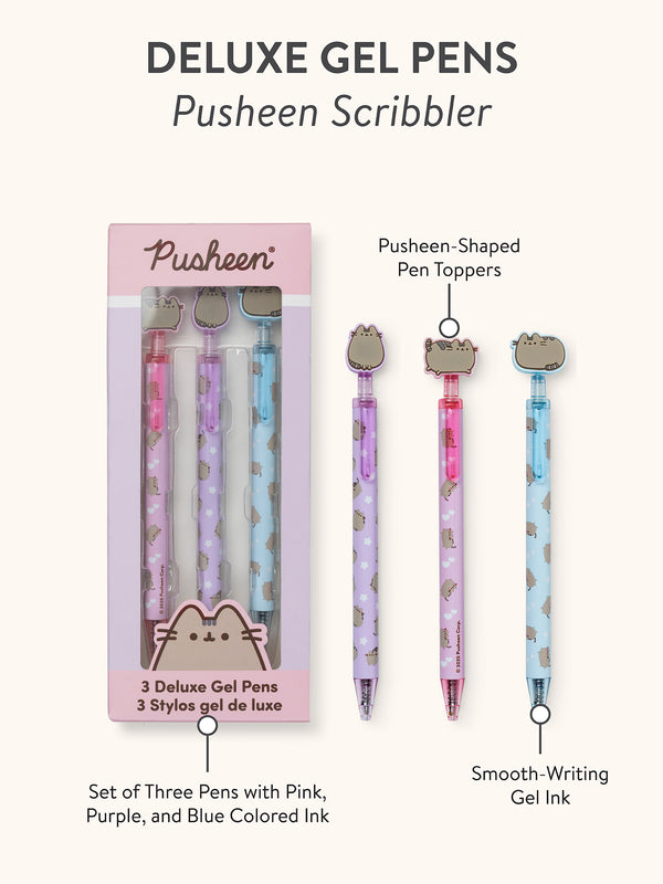 Studio Oh Pusheen Scribbler Deluxe Gel Pens