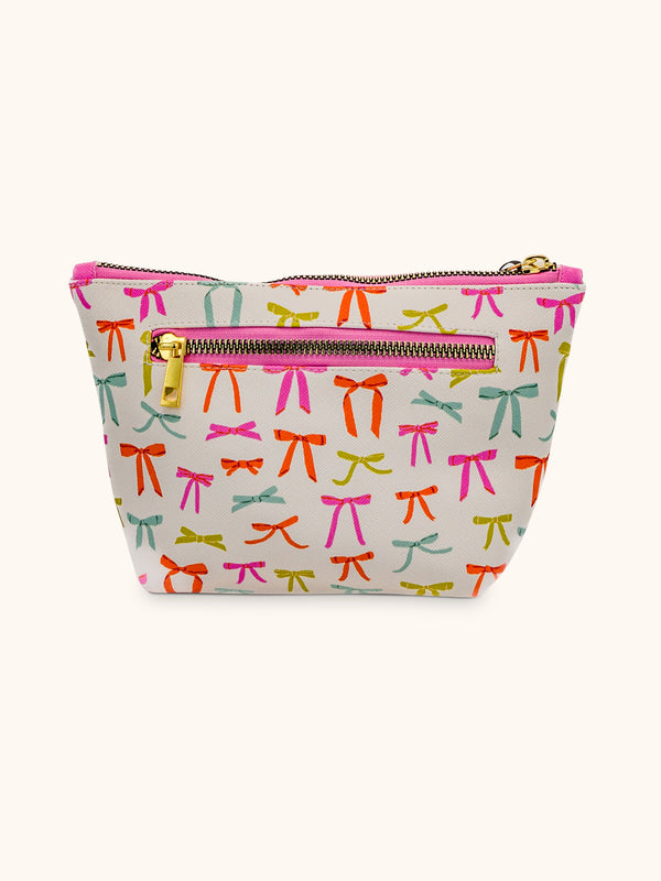studio oh Put a Bow on It Clutch Cosmetic Bag
