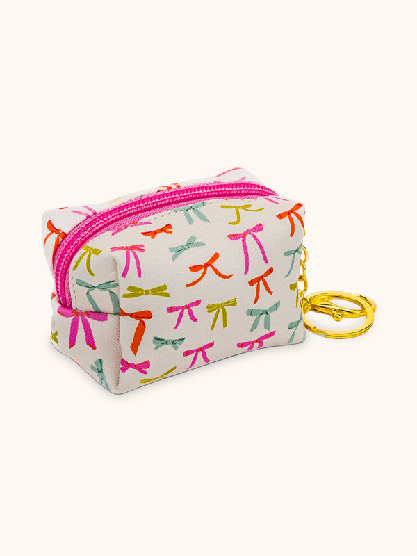 Studio Oh Put A Bow On It Key Chain Pouch