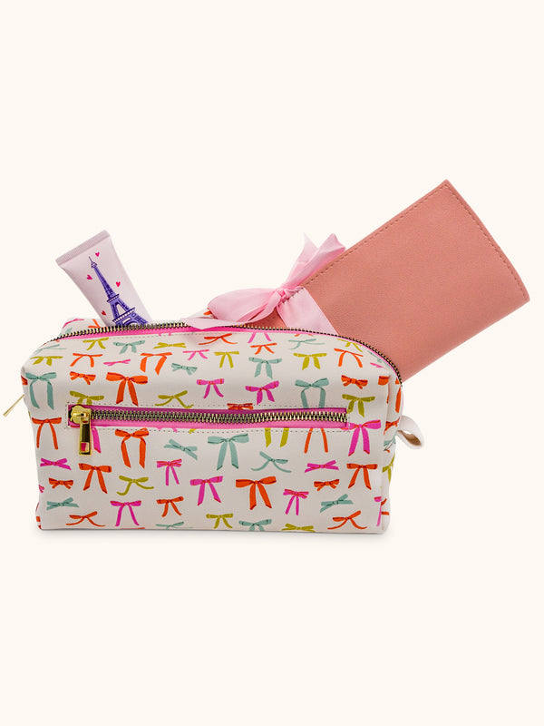 Studio Oh Put A Bow On It Loaf Cosmetic Bag