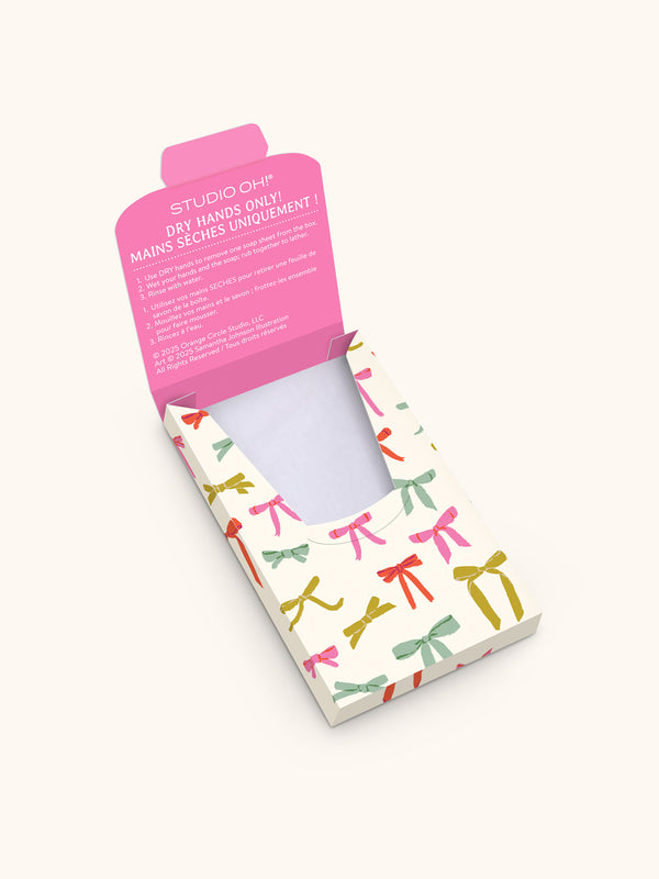 Studio Oh Put A Bow On It Single-Use Soap Sheets