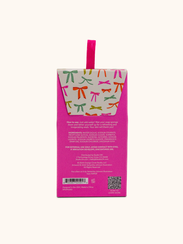 Studio Oh Put A Bow On It Soap Sponge