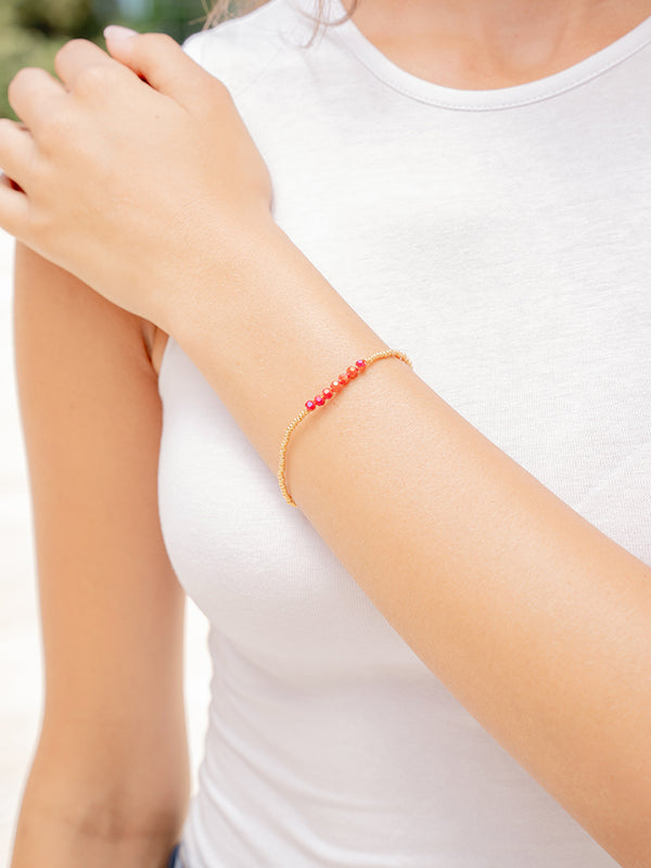 Studio Oh Red Aura Energy Bracelet